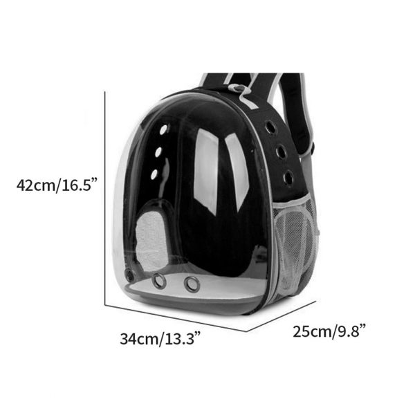Mochila Visão Panorâmica Astronauta Transparente Pet - Image 2
