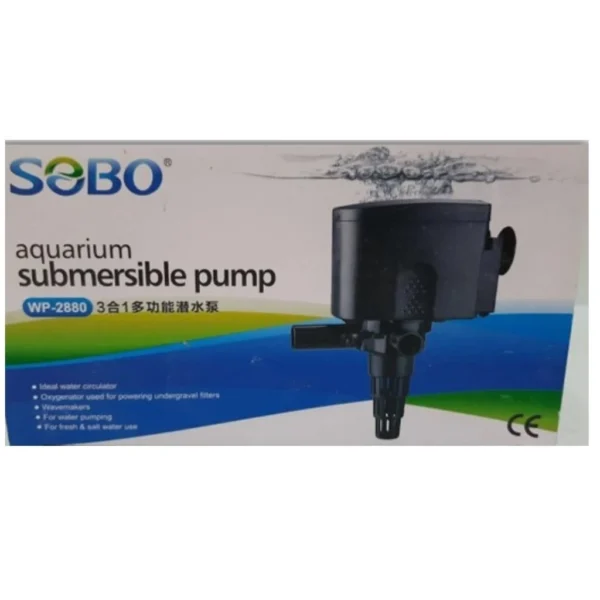 Bomba Submersível Para Aquário Sobo WP-2880